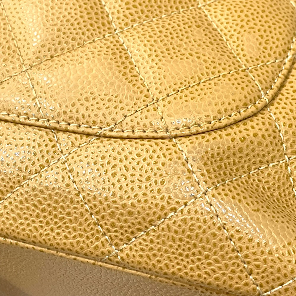 CHANEL A50995 CC ココマーク マトラッセ  カバン GSTトート チェーン ショルダーバッグ トートバッグ キャビアスキン レディース ベージュ - brandshop-reference