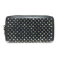 Christian Louboutin 1175099 Spike Soods Panetone Round Fastener Long Wallet Ladies