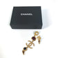 CHANEL CC ココマーク カラーストーン フェイクパール A18K イヤリング GP レディース ゴールド×マルチカラー