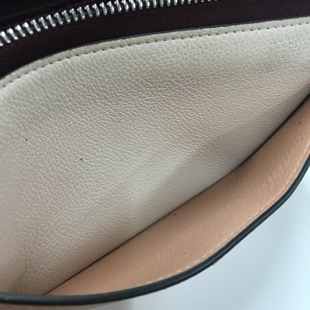 LOUIS VUITTON M67540 Zippy Lock Me Long Wallet Leather Women's Rose Sowa Quartz Orange Beige