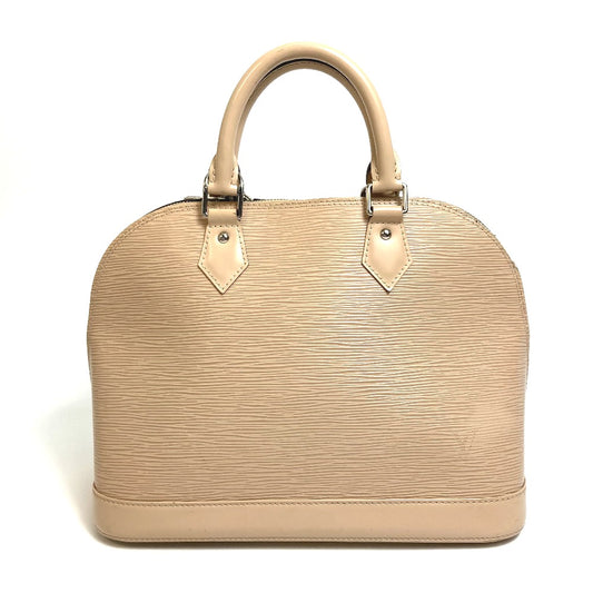 LOUIS VUITTON M41155 Epi Alma PM Tote Bag, Handbag, Epi Leather, Women's, Beige
