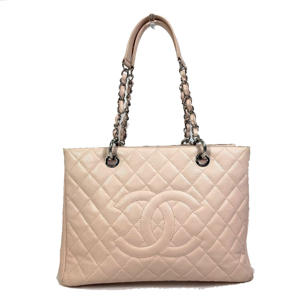 CHANEL A50995 CC ココマーク マトラッセ   カバン チェーン GST ショルダーバッグ トートバッグ キャビアスキン レディース - brandshop-reference