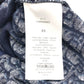 Dior 123R02A4022 オブリーク フリースショートドレス パーカー フード付き ワンピース コットン レディース ネイビー