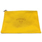 HERMES New Yachting Pouch GM Canvas Pouch Women's Yellow