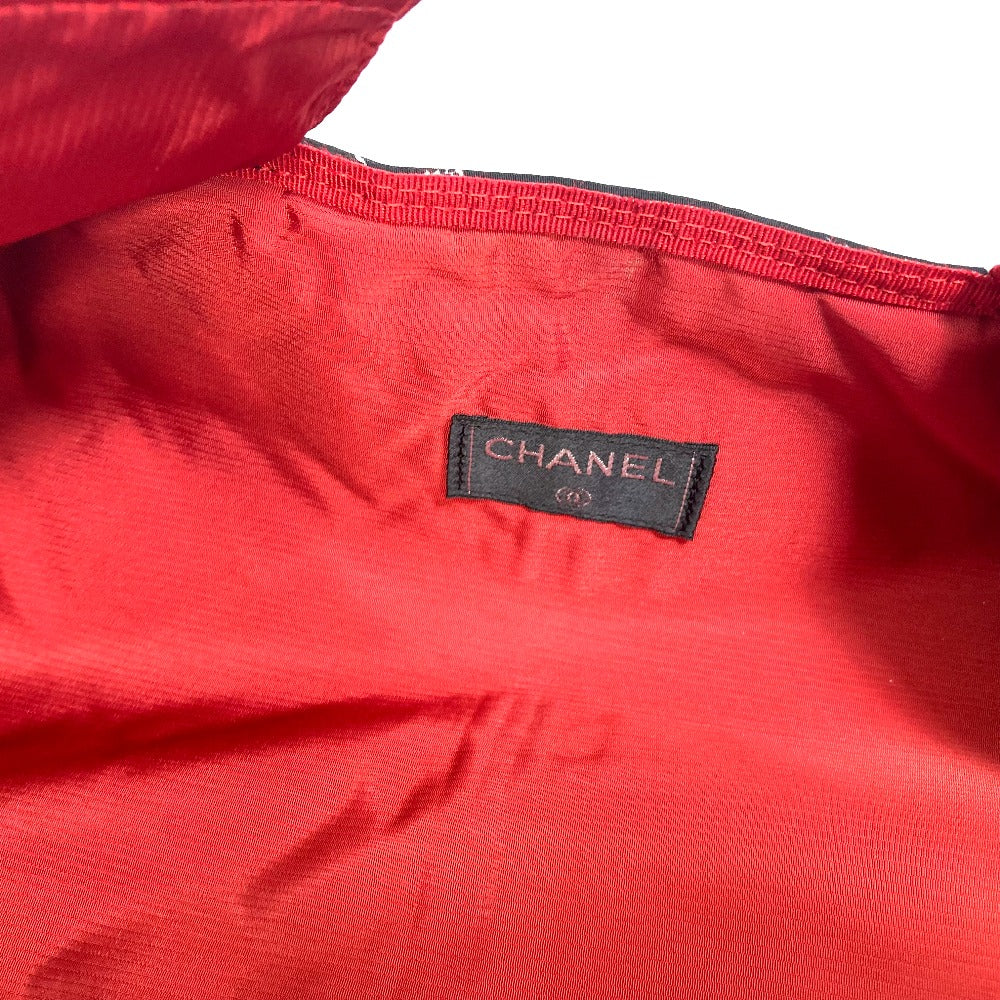 CHANEL トラベルライン ボストンバッグ トラベルバッグ 旅行バッグ ガーメントバッグ ナイロン レディース ブラック - brandshop-reference