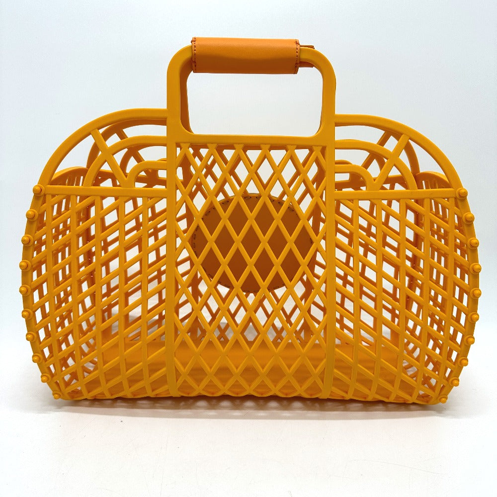 FENDI 8GH389 バケット ミディアム バッグ ハンドバッグ プラスチック レディース オレンジ系 - brandshop-reference