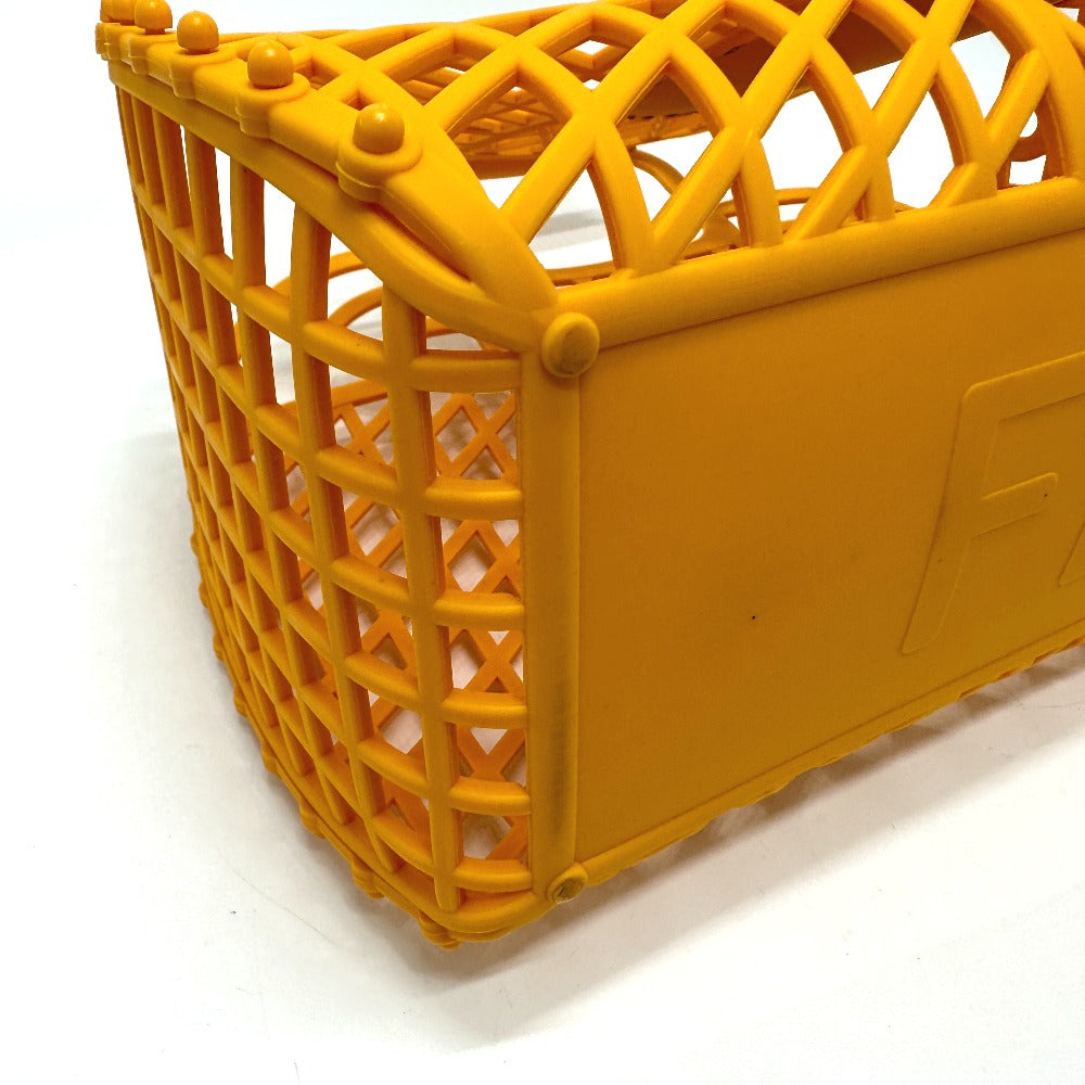 FENDI 8GH389 バケット ミディアム バッグ ハンドバッグ プラスチック レディース オレンジ系 - brandshop-reference