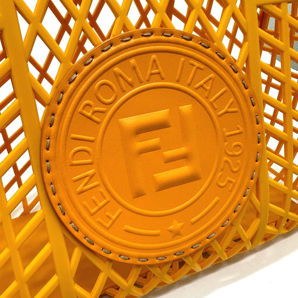 FENDI 8GH389 バケット ミディアム バッグ ハンドバッグ プラスチック レディース オレンジ系 - brandshop-reference