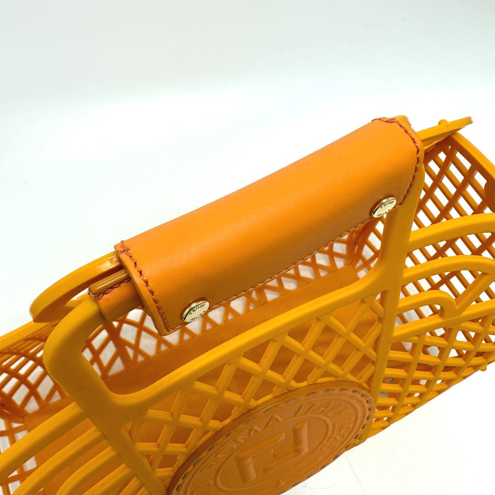 FENDI 8GH389 バケット ミディアム バッグ ハンドバッグ プラスチック レディース オレンジ系 - brandshop-reference