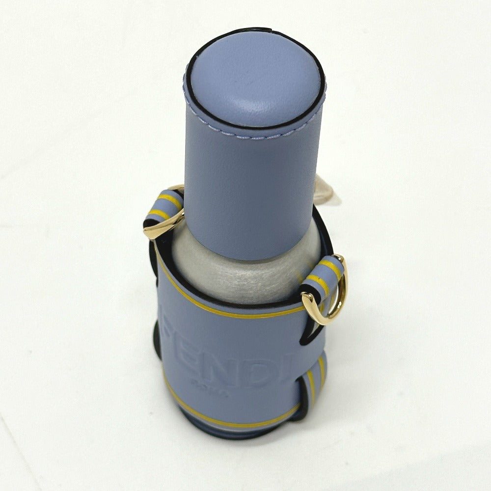 FENDI 7AR982 Logo Dispenser Holder Spray Perfume Leather Women's Purple