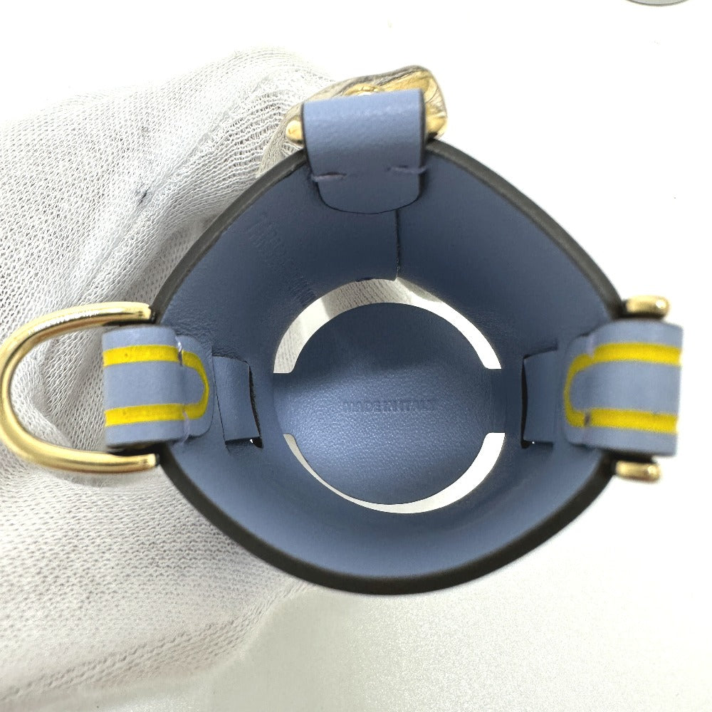 FENDI 7AR982 Logo Dispenser Holder Spray Perfume Leather Women's Purple