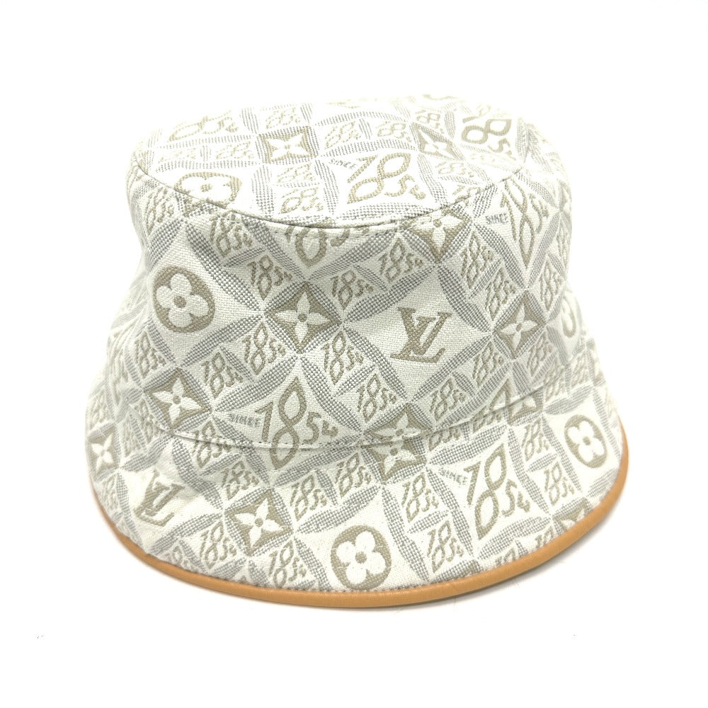 LOUIS VUITTON M77440 シャポーモノグラム ジャカード ハット コットン ユニセックス ベージュ系