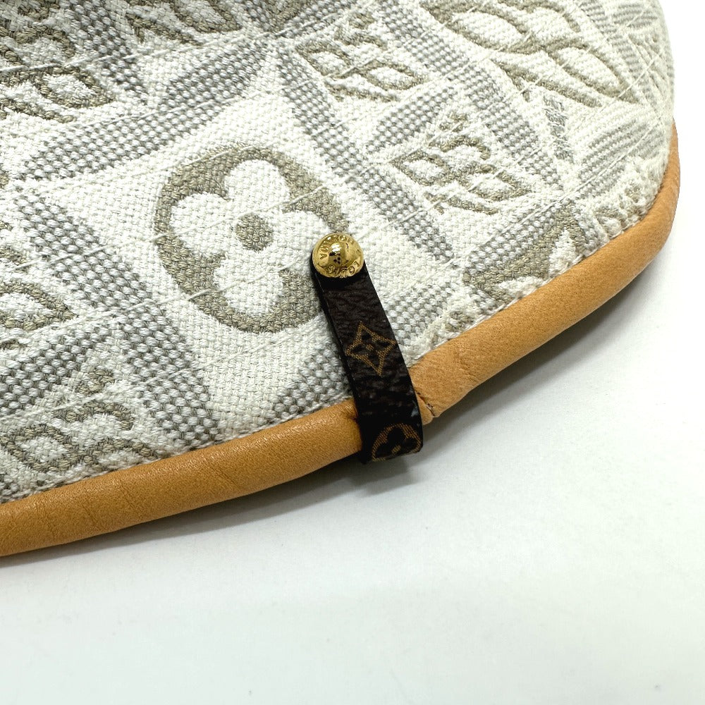 LOUIS VUITTON M77440 シャポーモノグラム ジャカード ハット コットン ユニセックス ベージュ系