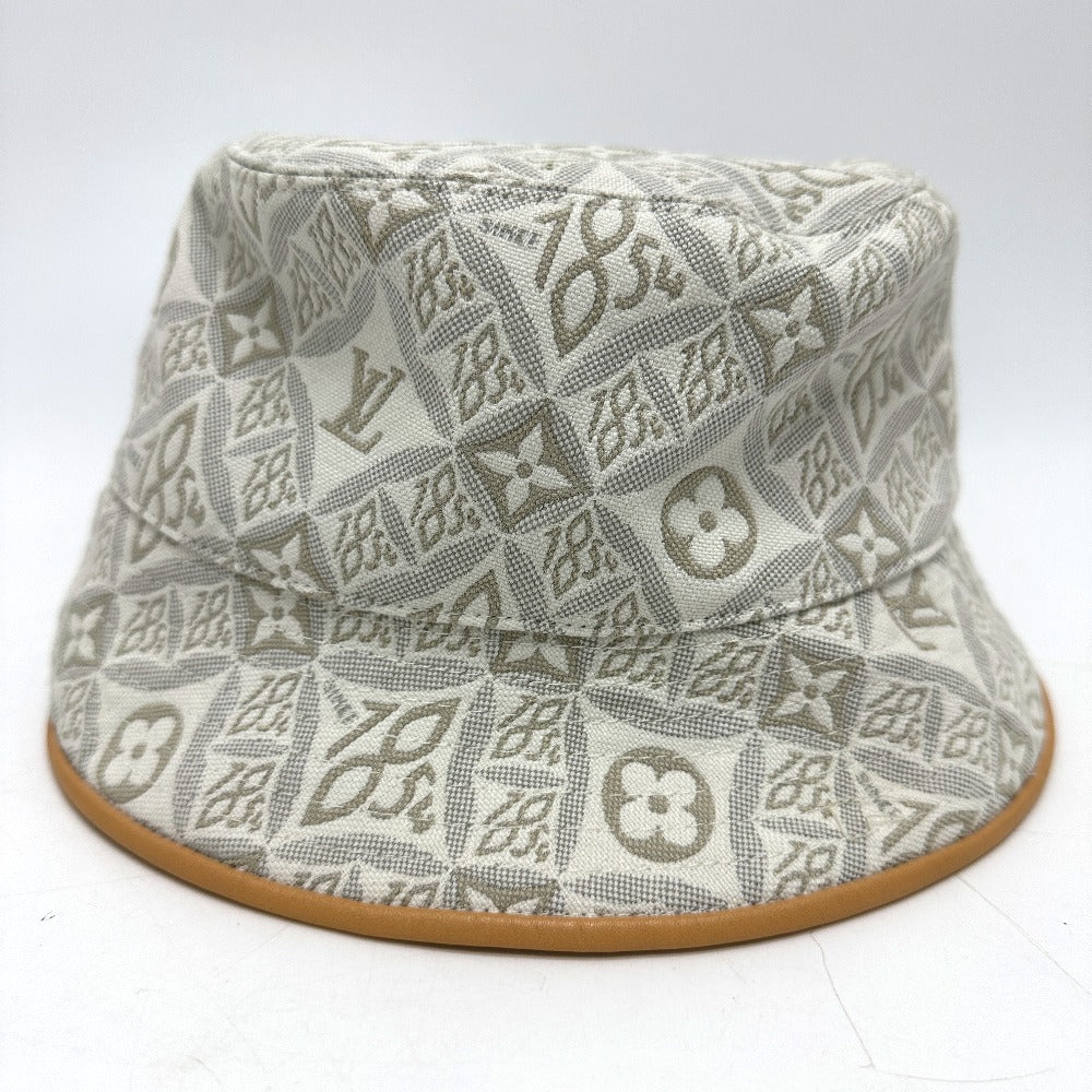 LOUIS VUITTON M77440 シャポーモノグラム ジャカード ハット コットン ユニセックス ベージュ系