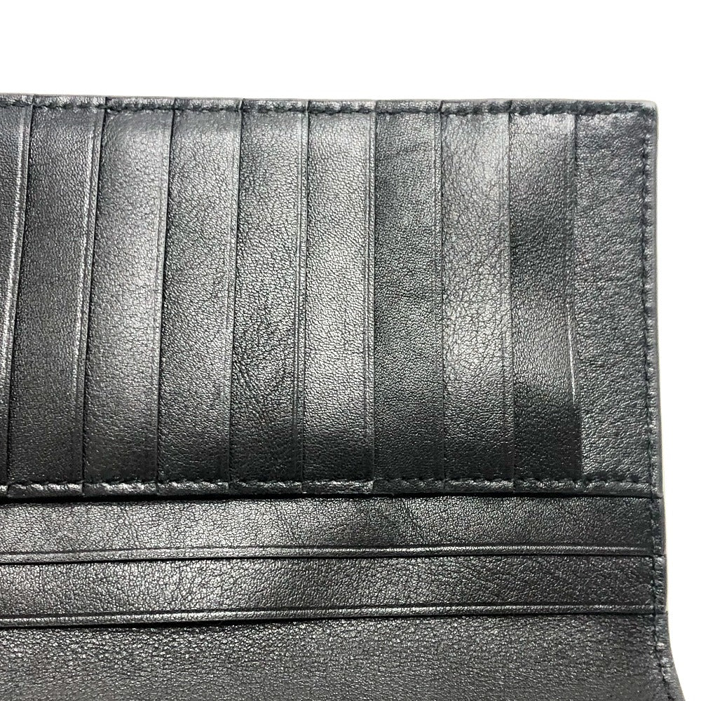 Salvatore Ferragamo ガンチーニ 札入れ 財布 長財布 レザー メンズ ネイビー