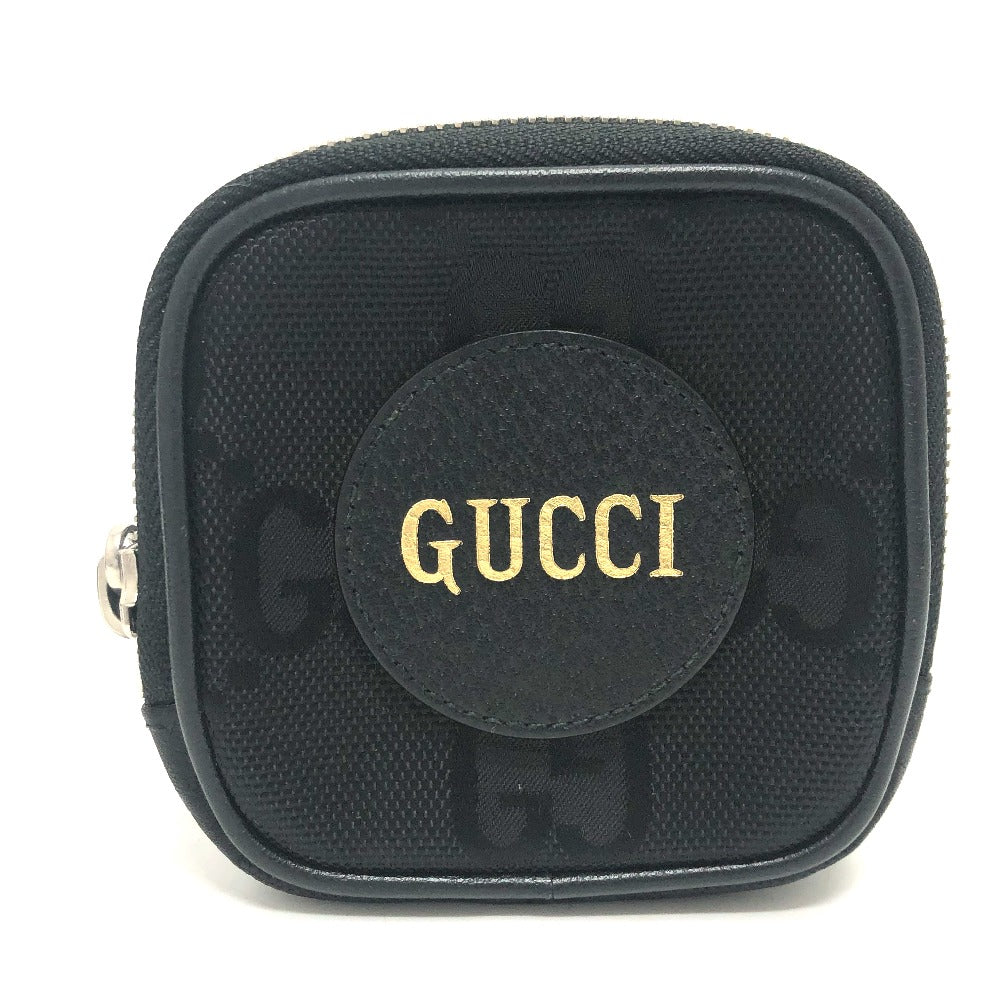 GUCCI 645060 GG Off the Grid Wallet/Coin Case in GG Canvas, Men's, Black