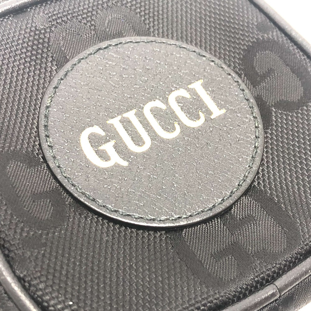GUCCI 645060 GG Off the Grid Wallet/Coin Case in GG Canvas, Men's, Black