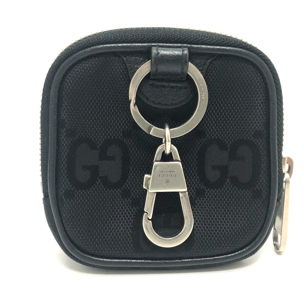 GUCCI 645060 GG Off the Grid Wallet/Coin Case in GG Canvas, Men's, Black