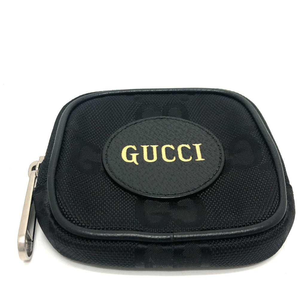 GUCCI 645060 GG Off the Grid Wallet/Coin Case in GG Canvas, Men's, Black