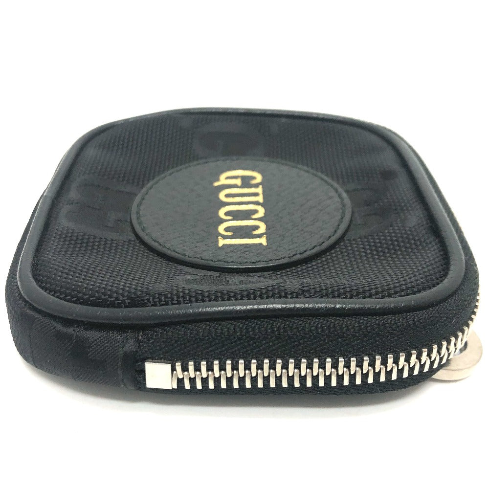 GUCCI 645060 GG Off the Grid Wallet/Coin Case in GG Canvas, Men's, Black