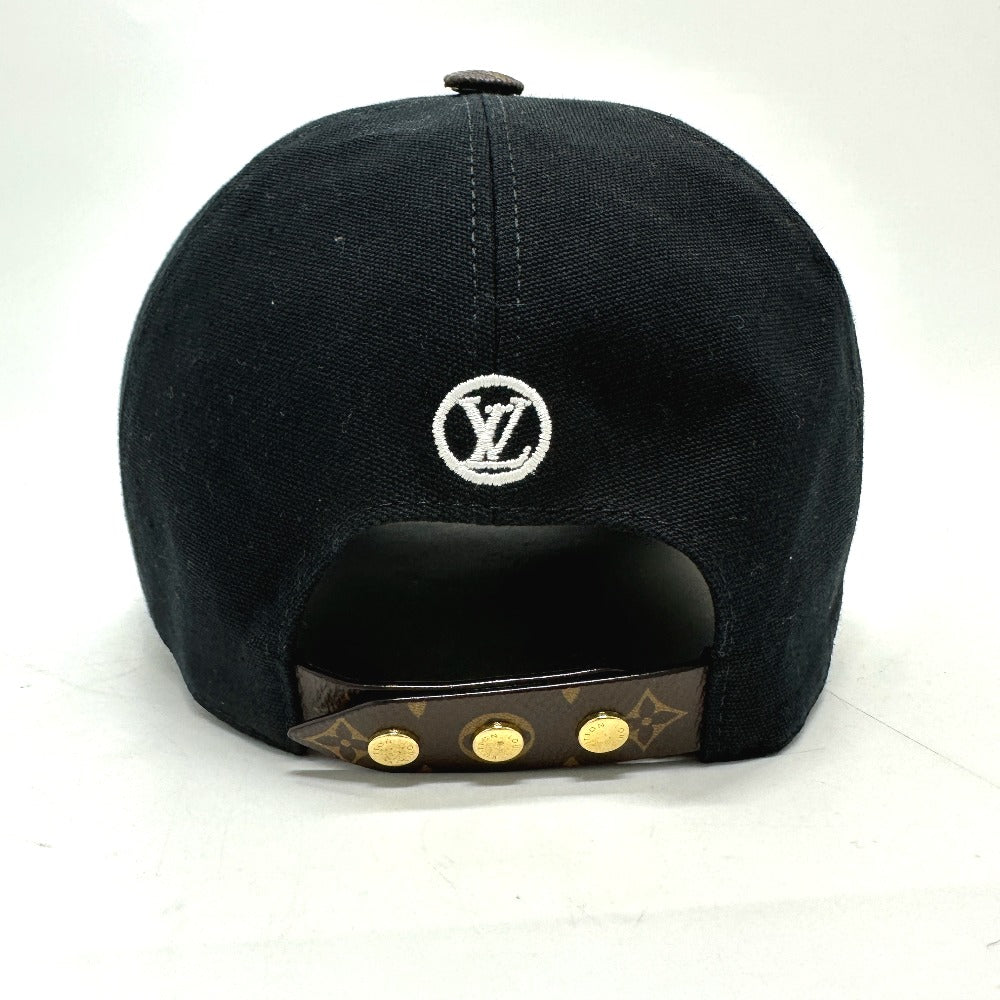 LOUIS VUITTON M76947 プレイ フラワー 刺繍 キャップ コットン レディース ブラウン - brandshop-reference