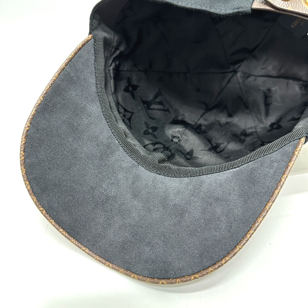 LOUIS VUITTON M76947 プレイ フラワー 刺繍 キャップ コットン レディース ブラウン - brandshop-reference