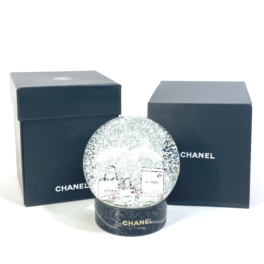 CHANEL ココマーク CC 2019年限定 ショッピングバッグ ショッパー ノベルティ ラージサイズ スノードーム ガラス レディース - brandshop-reference