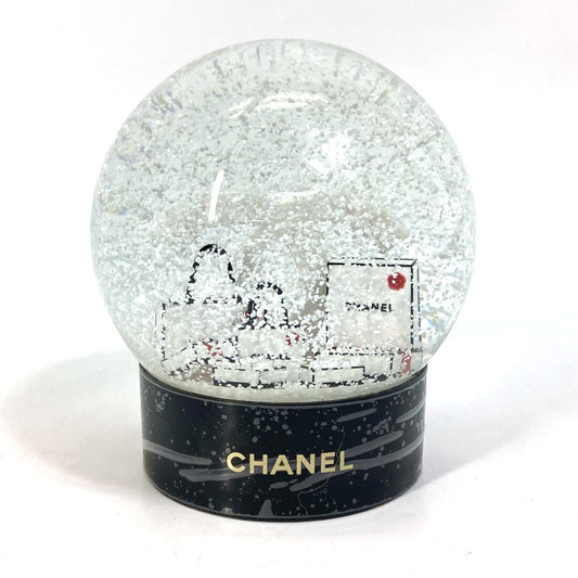 CHANEL ココマーク CC 2019年限定 ショッピングバッグ ショッパー ノベルティ ラージサイズ スノードーム ガラス レディース