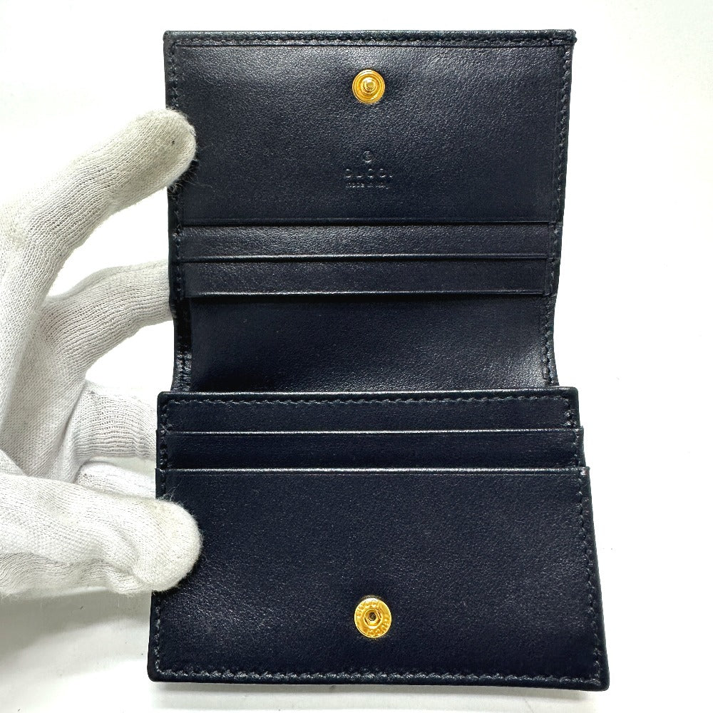 GUCCI 621887 ホースビット コンパクトウォレット 3つ折り財布 キャンバス/レザー レディース ベージュ - brandshop-reference