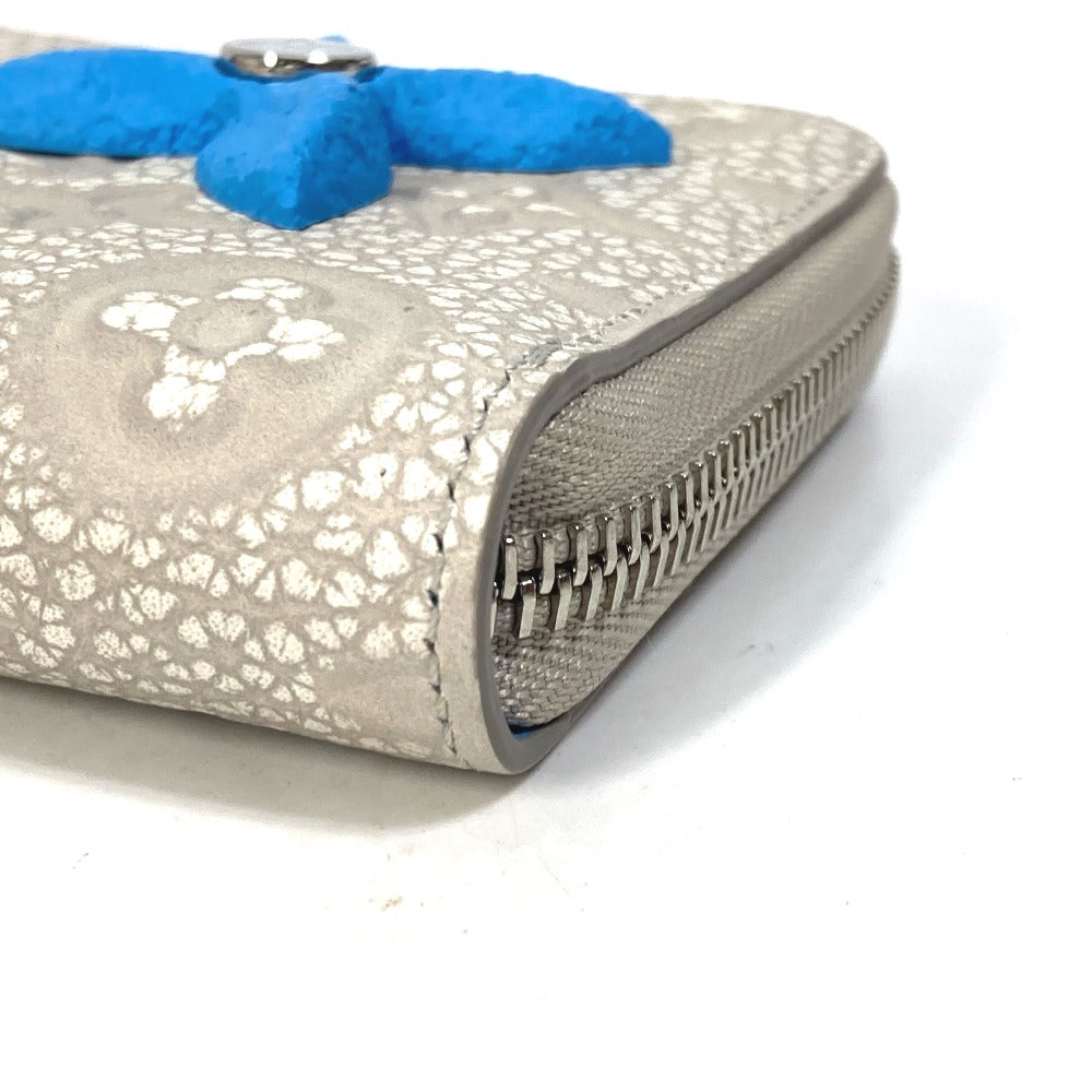 루이비통 M81573 모노그램 지피 지갑 세로형 라운드 지퍼 장지갑 토리옹 가죽 남성 그레이