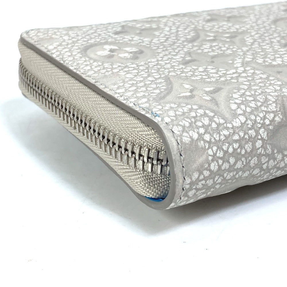 루이비통 M81573 모노그램 지피 지갑 세로형 라운드 지퍼 장지갑 토리옹 가죽 남성 그레이