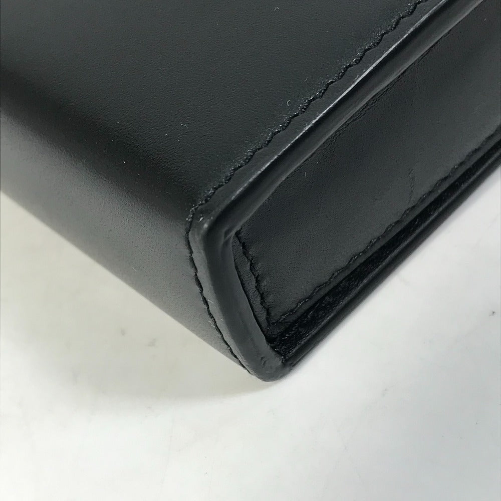 Christian Dior ポシェット カバン クロスボディ フォンケース ウルトラメッセンジャー 斜め掛け ショルダーバッグ レザー メンズ ブラック - brandshop-reference