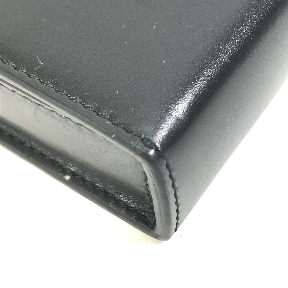 Christian Dior ポシェット カバン クロスボディ フォンケース ウルトラメッセンジャー 斜め掛け ショルダーバッグ レザー メンズ ブラック - brandshop-reference