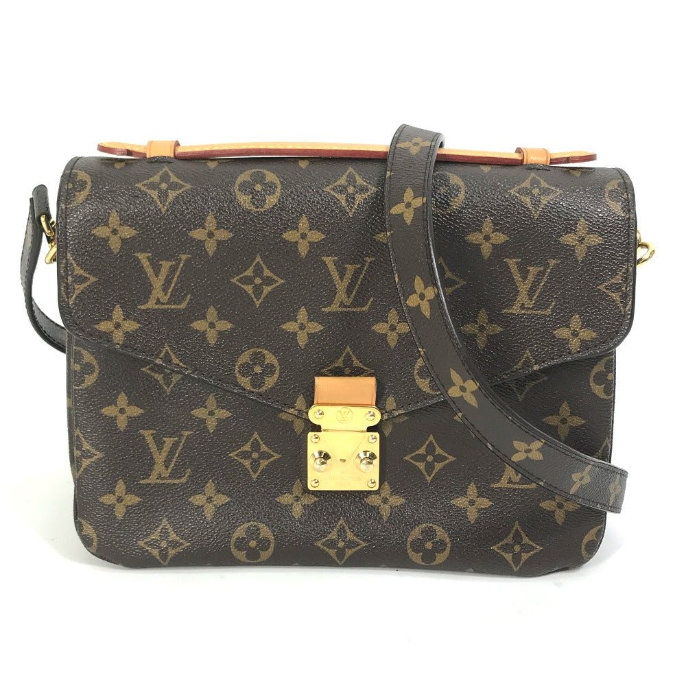 LOUIS VUITTON M44875 モノグラム ポシェットメティス MM 2WAY ショルダーバッグ カバン ハンドバッグ モノグラムキャンバス レディース ブラウン - brandshop-reference
