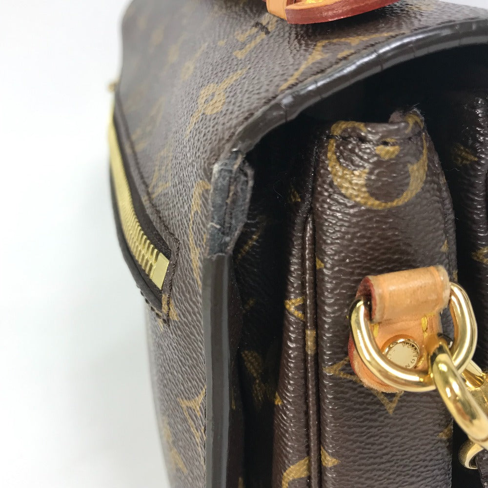 LOUIS VUITTON M44875 モノグラム ポシェットメティス MM 2WAY ショルダーバッグ カバン ハンドバッグ モノグラムキャンバス レディース ブラウン - brandshop-reference