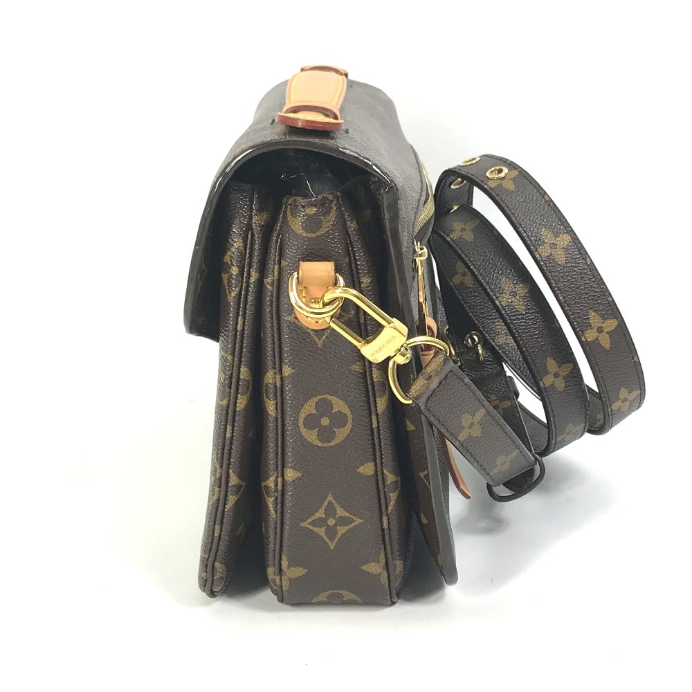 LOUIS VUITTON M44875 モノグラム ポシェットメティス MM 2WAY ショルダーバッグ カバン ハンドバッグ モノグラムキャンバス レディース ブラウン - brandshop-reference