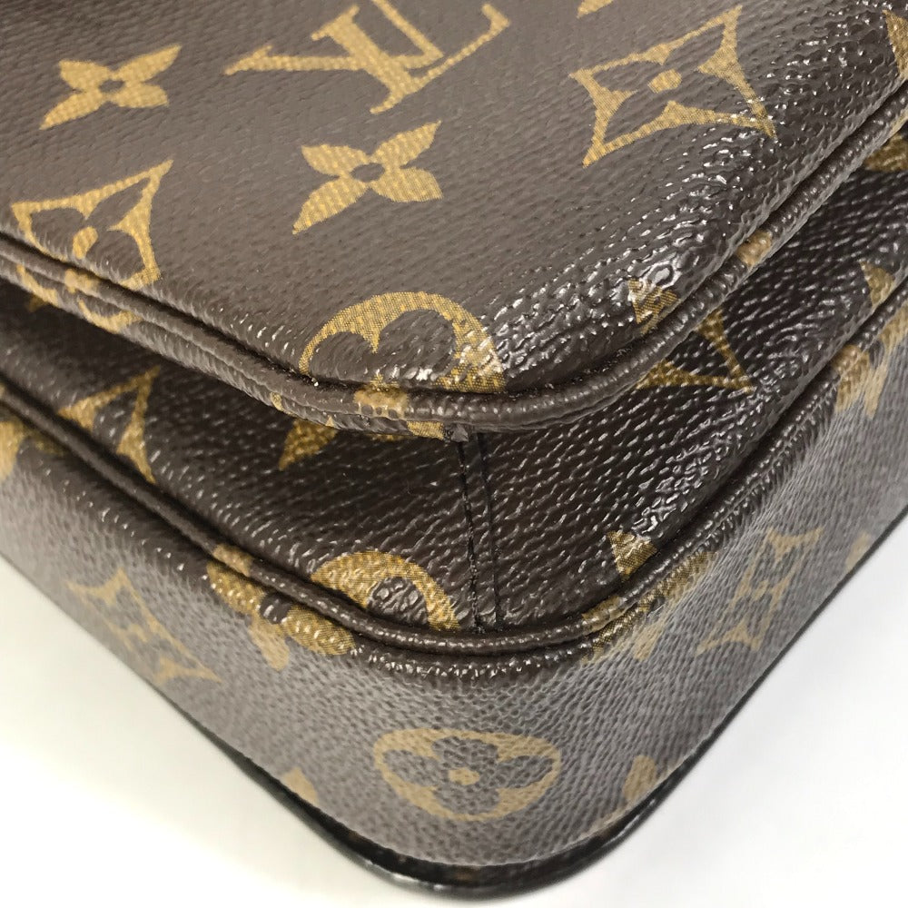 LOUIS VUITTON M44875 モノグラム ポシェットメティス MM 2WAY ショルダーバッグ カバン ハンドバッグ モノグラムキャンバス レディース ブラウン - brandshop-reference