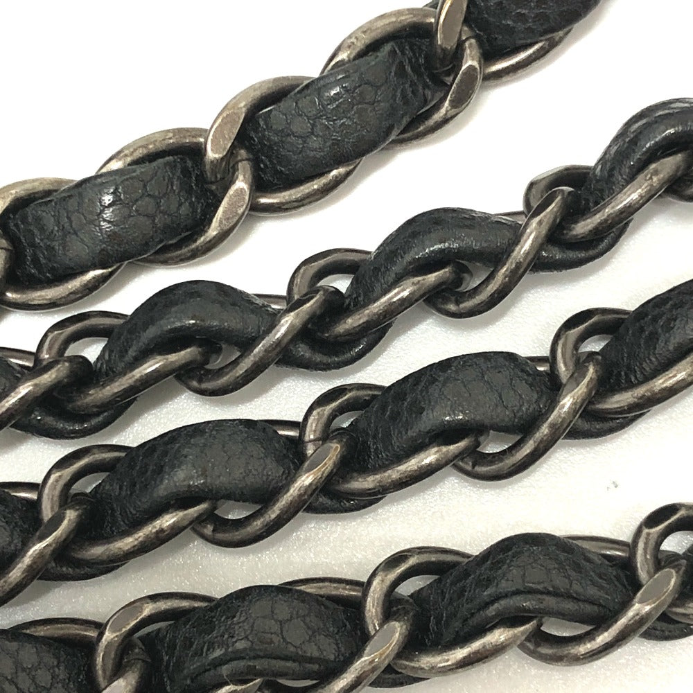 CHANEL CC ココマーク トートバッグ チェーンバッグ カバン ハンドバッグ ショルダーバッグ キャビアスキン レディース グレー - brandshop-reference