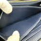 LOUIS VUITTON M82468 モノグラムジャカード ジッピーウォレット 長財布 ファブリック レディース ネイビー
