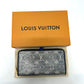 LOUIS VUITTON M82468 モノグラムジャカード ジッピーウォレット 長財布 ファブリック レディース ネイビー