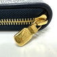 LOUIS VUITTON M82468 モノグラムジャカード ジッピーウォレット 長財布 ファブリック レディース ネイビー