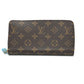 LOUIS VUITTON M42616 モノグラム ジッピー ウォレット ラウンドファスナー 長財布 モノグラムキャンバス レディース ブラウン