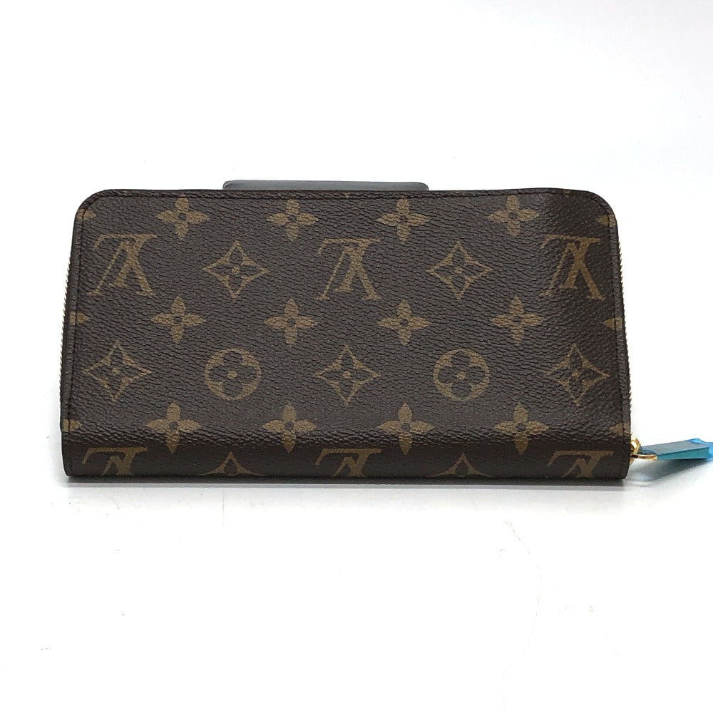 LOUIS VUITTON M42616 モノグラム ジッピー ウォレット ラウンドファスナー 長財布 モノグラムキャンバス レディース ブラウン