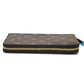 LOUIS VUITTON M42616 モノグラム ジッピー ウォレット ラウンドファスナー 長財布 モノグラムキャンバス レディース ブラウン