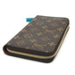 LOUIS VUITTON M42616 モノグラム ジッピー ウォレット ラウンドファスナー 長財布 モノグラムキャンバス レディース ブラウン