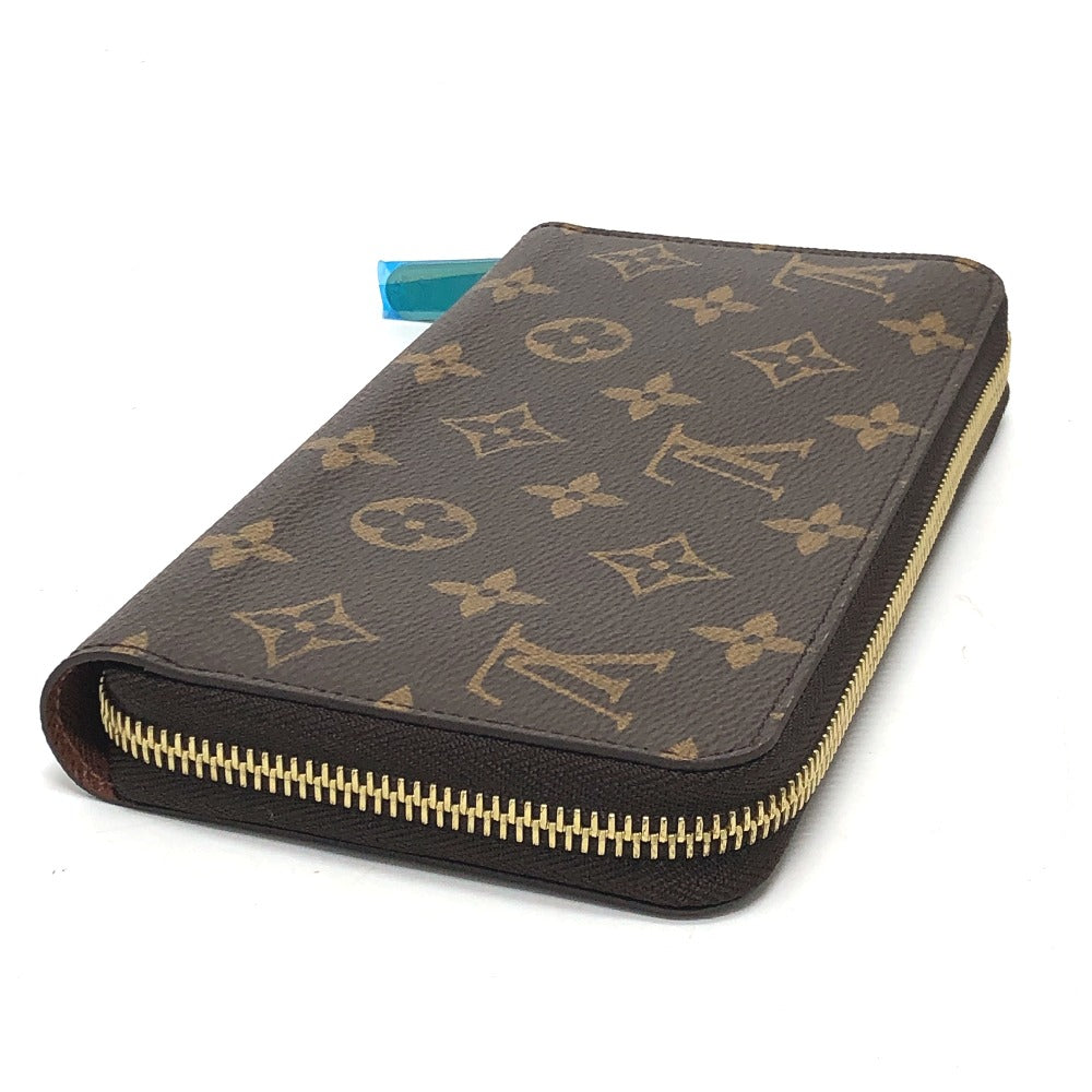 LOUIS VUITTON M42616 モノグラム ジッピー ウォレット ラウンドファスナー 長財布 モノグラムキャンバス レディース ブラウン