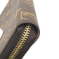 LOUIS VUITTON M42616 モノグラム ジッピー ウォレット ラウンドファスナー 長財布 モノグラムキャンバス レディース ブラウン