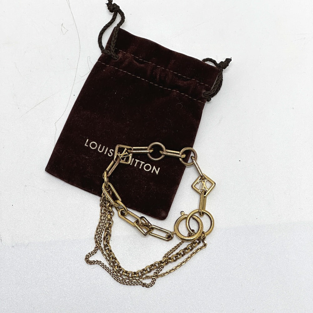LOUIS VUITTON M65362 ブラスレ シェーヌ ベガス チェーン ブレスレット GP レディース ゴールド