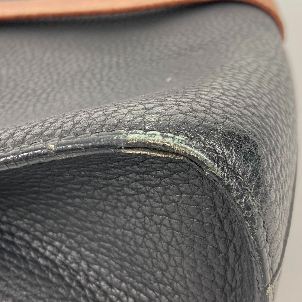 HERMES カバン エトリヴェールドキュメント ハンドバッグ ビジネスバッグ フィヨルド メンズ ブラック - brandshop-reference