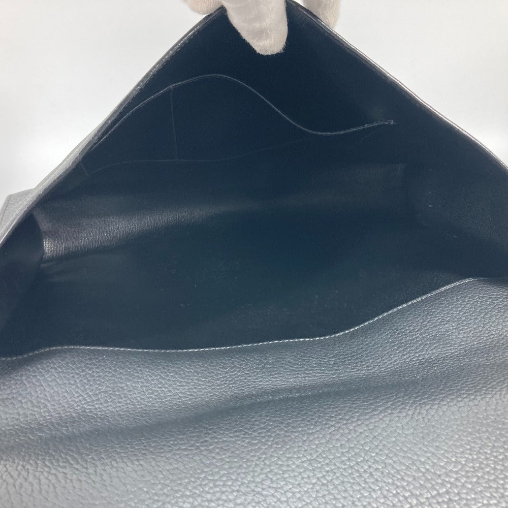 HERMES カバン エトリヴェールドキュメント ハンドバッグ ビジネスバッグ フィヨルド メンズ ブラック - brandshop-reference